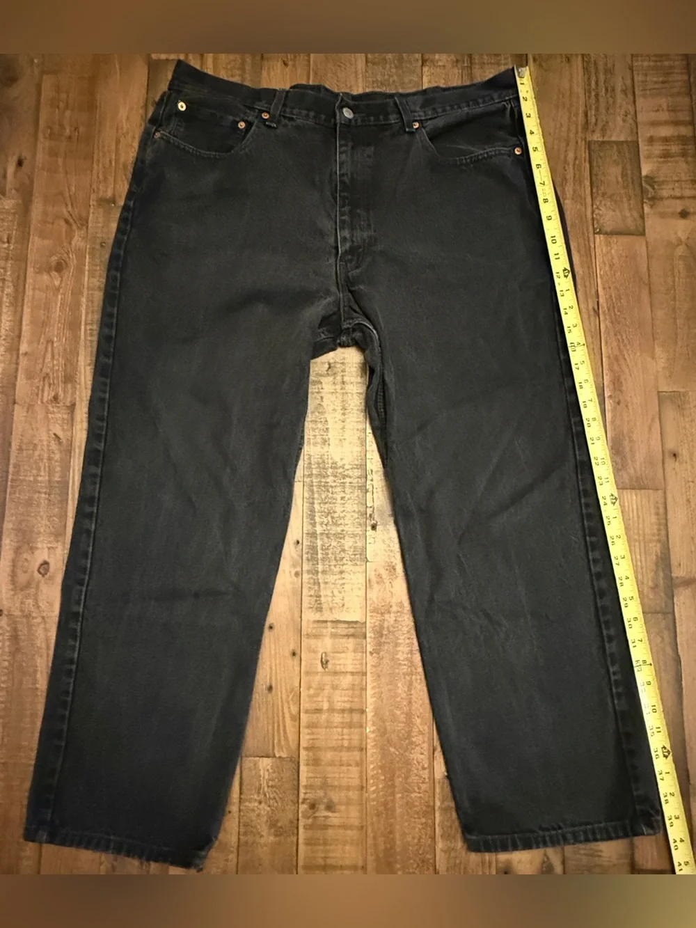 Levi’s 550 Relaxed Fit Black Jeans Men’s Size 40x30